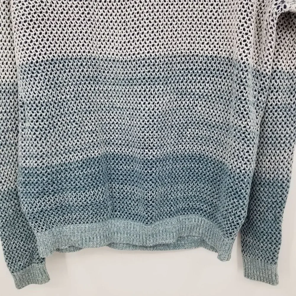 Vince Blue Striped Women's Long Sleeved Pullover‎ Sweater Size XS